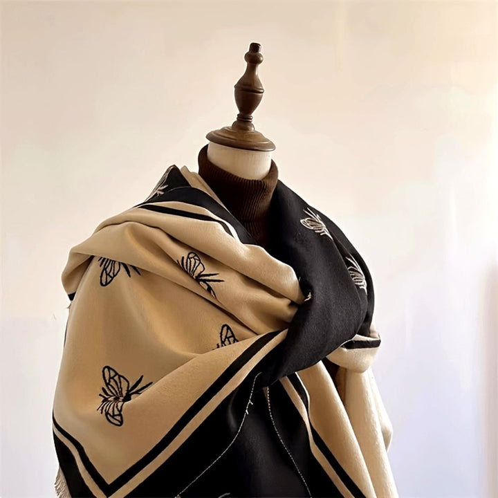 Skanto | Nuvia Bee Mønster Vinter Skjerf