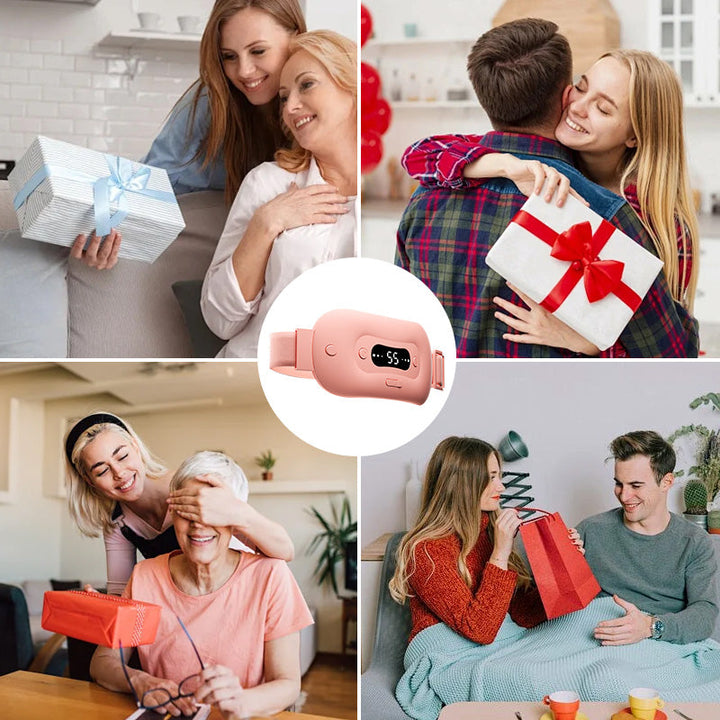 Skanto | Menstruasjon Vibrasjon Mage Massasje Varm Kompress