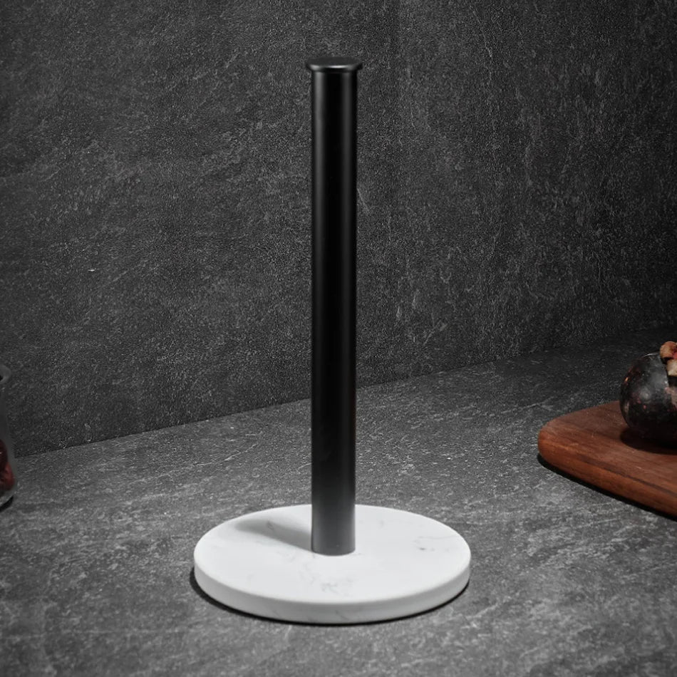 Skanto | Marmor papirhåndkleholder – gulldetaljer for eksepsjonell stil