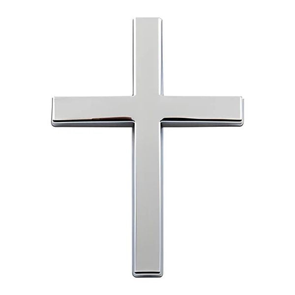 Skanto | ️ 3D Kryss Metall Jesus Kristus Kors Merke StickerBil Anti-Scratch Sticker