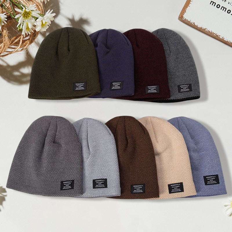Skanto | Vinter Utendørs Fleece Strikket Lue