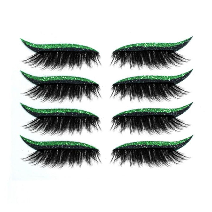 Skanto | Gjenbrukbar eyeliner og vippestickers (4 par)