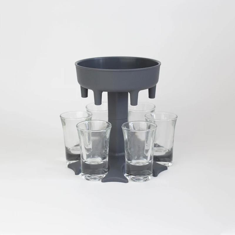Skanto | 6 Shot Glass Dispenser og Holder