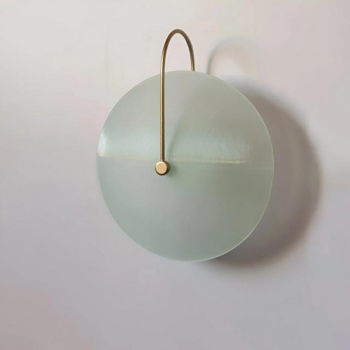 Skanto | Skandinavisk Rund Glass Vegglampe
