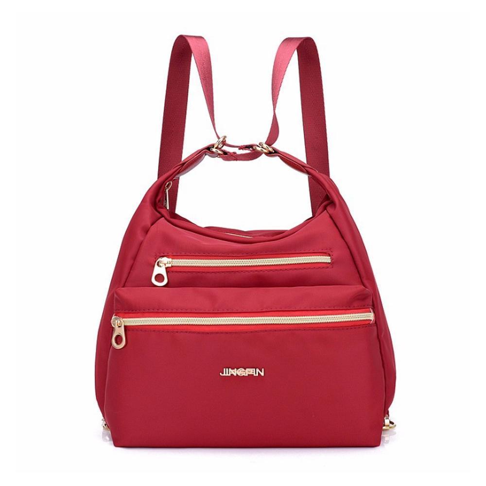 Bag med doble glidelåser, ryggsekk, håndveske og crossbody-veske | Skanto