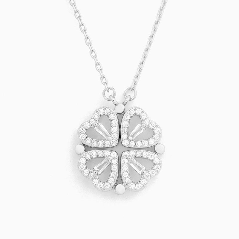 Skanto | Lucky Heart Sterlingsølv Halskjede