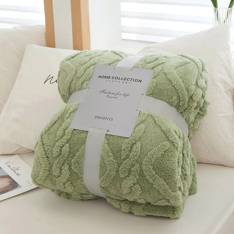 Luksus Lambswool TEppe for Soverom Skanto