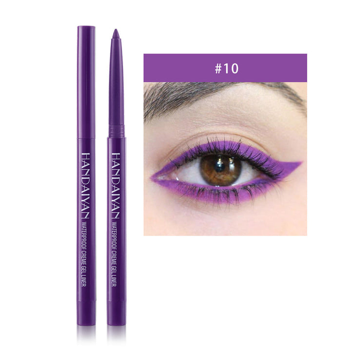 20 PCS Fargede Eyeliner Blyant Sett | Skanto