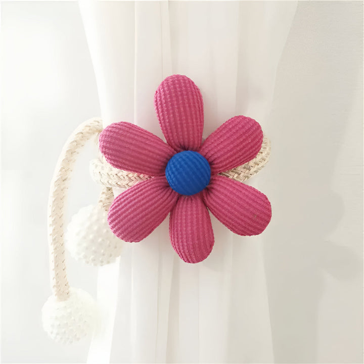 Skanto | Fantasiful Blomster Gardin Bånd tilbake