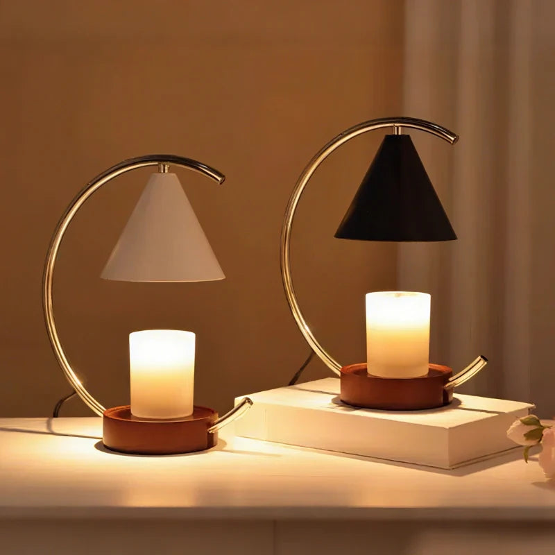 Moon Arc Wax Lamp | Skanto