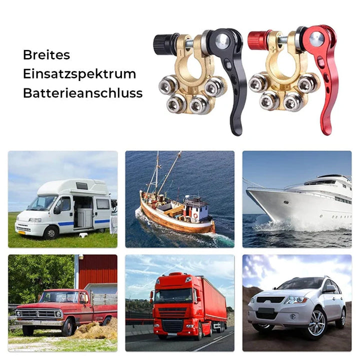 Praktisk batteritilkobling | Skanto