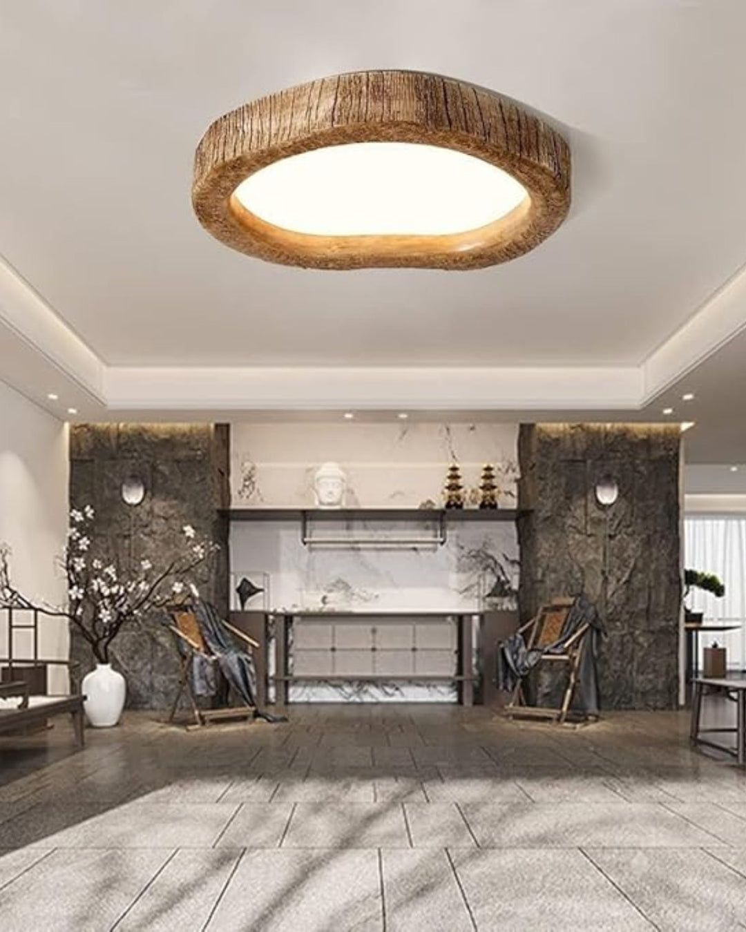 Skanto | Halo Taklampe laget av Solid Tre