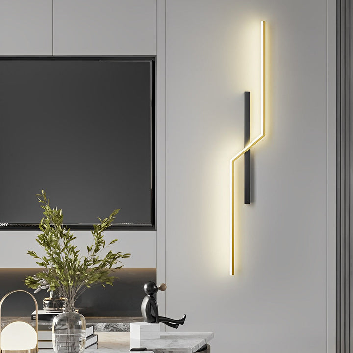 Skanto | Linjer Kreativ LED Moderne Minimalistisk Vegglampe Dekorative Vegglamper Belysning