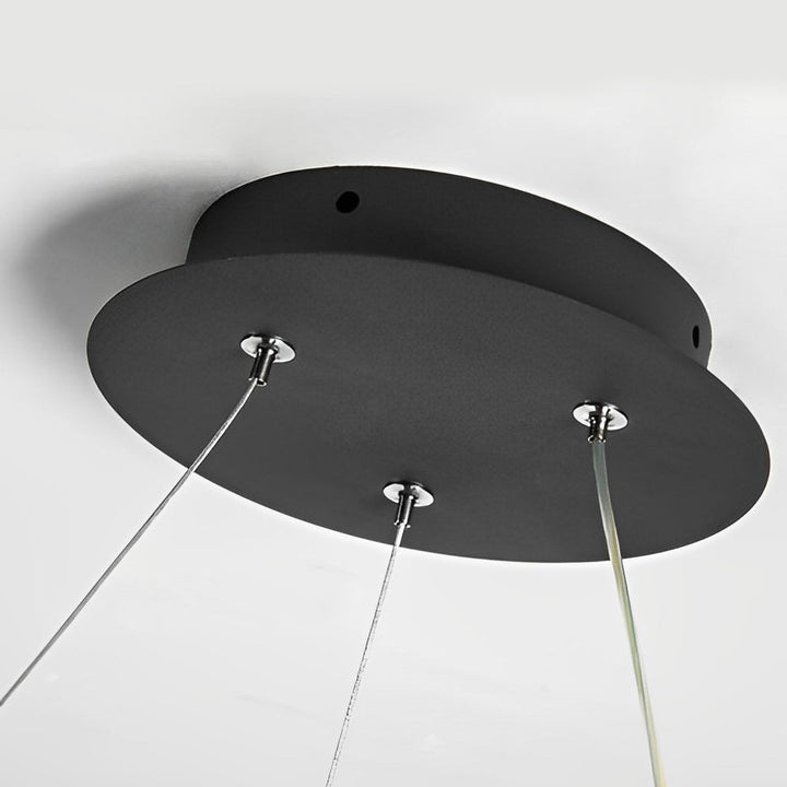 Moderne LED Dimmbar Pendellampe - Høydejusterbar Taklampe for Spisestue & Stue | Skanto