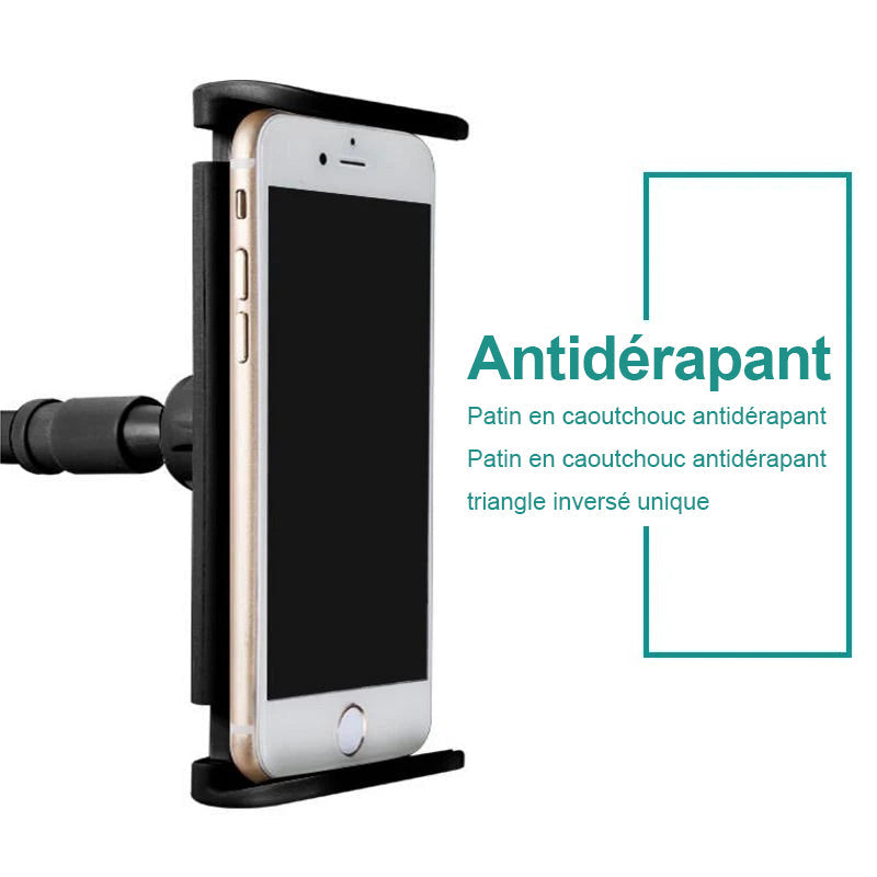 Universell avtakbar holder for telefon og nettbrett med lang stang | Skanto