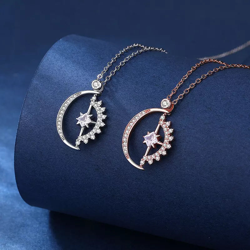 Skanto | Måne Og Stjerne Necklace