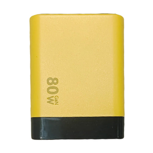 Skanto | 3 i 1 GaN-lader, skalerbar 80W MAX hurtiglader modul med Type-C-kabel og 2 USB-porter