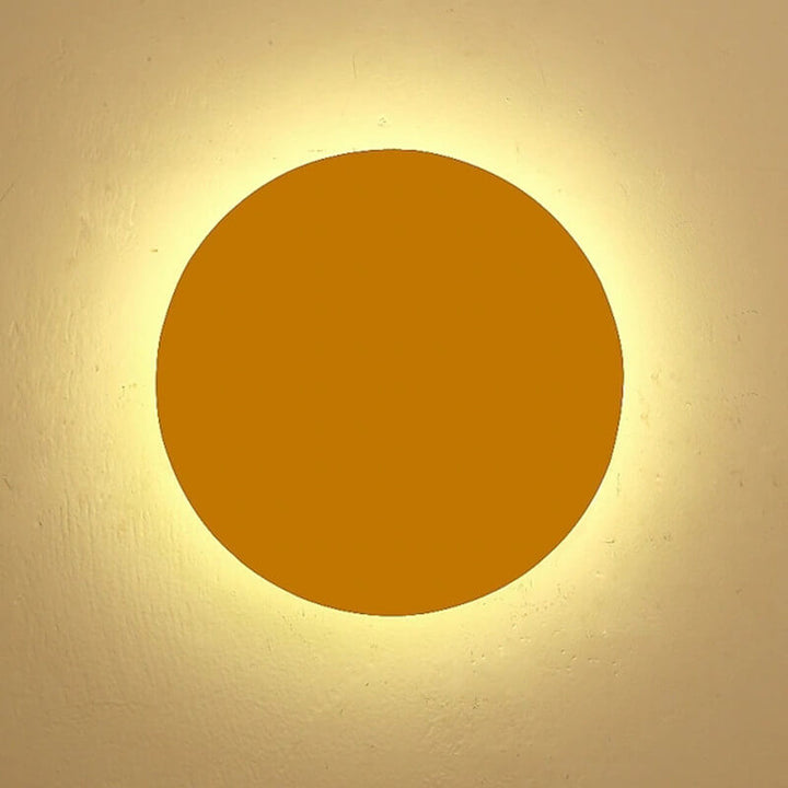 Skanto | GlowOrb Minimalistisk Rund LED Vegglampe | Fargevariasjon | Dimmbar Lys