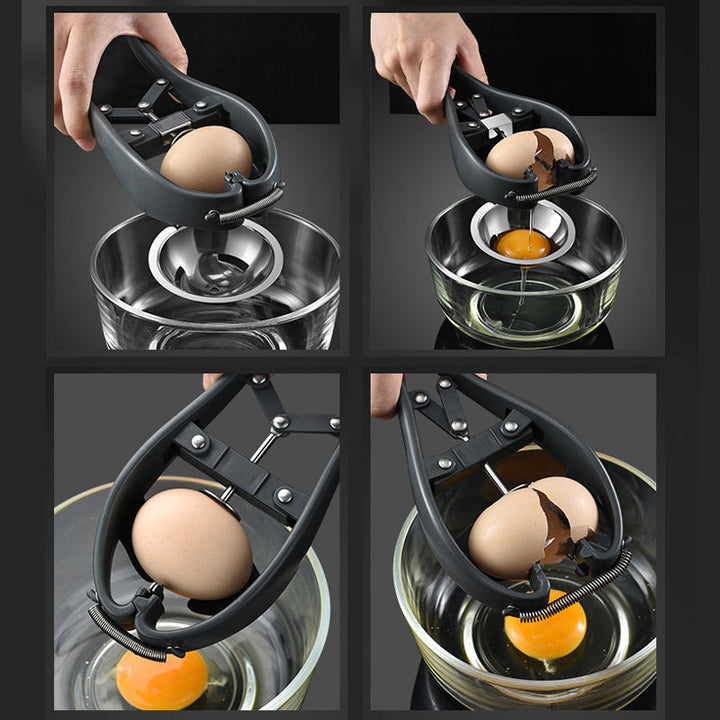 Multifunksjonell 2-i-1 Eggåpner - Super Fantastisk Eggpiskerverktøy | Skanto