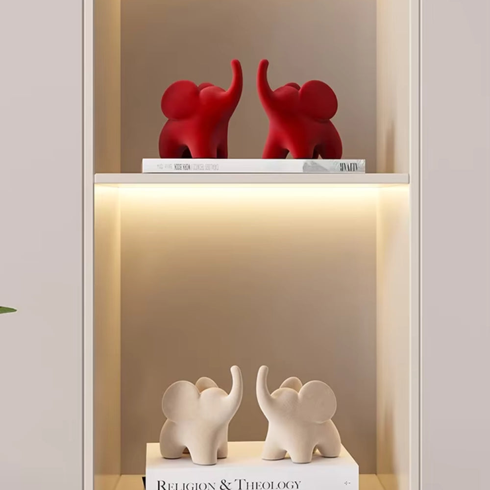 Skanto | Eklektisk Elefant Harpiks Figurer