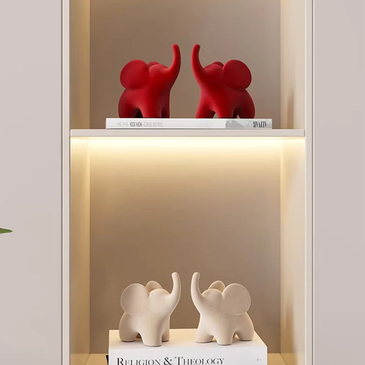 Skanto | Eklektisk Elefant Harpiks Figurer