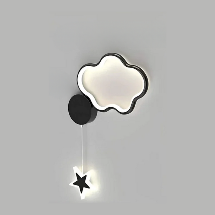 Skanto | DreamLight | Magisk Vegglampe med Skyer, Stjerner og Måne