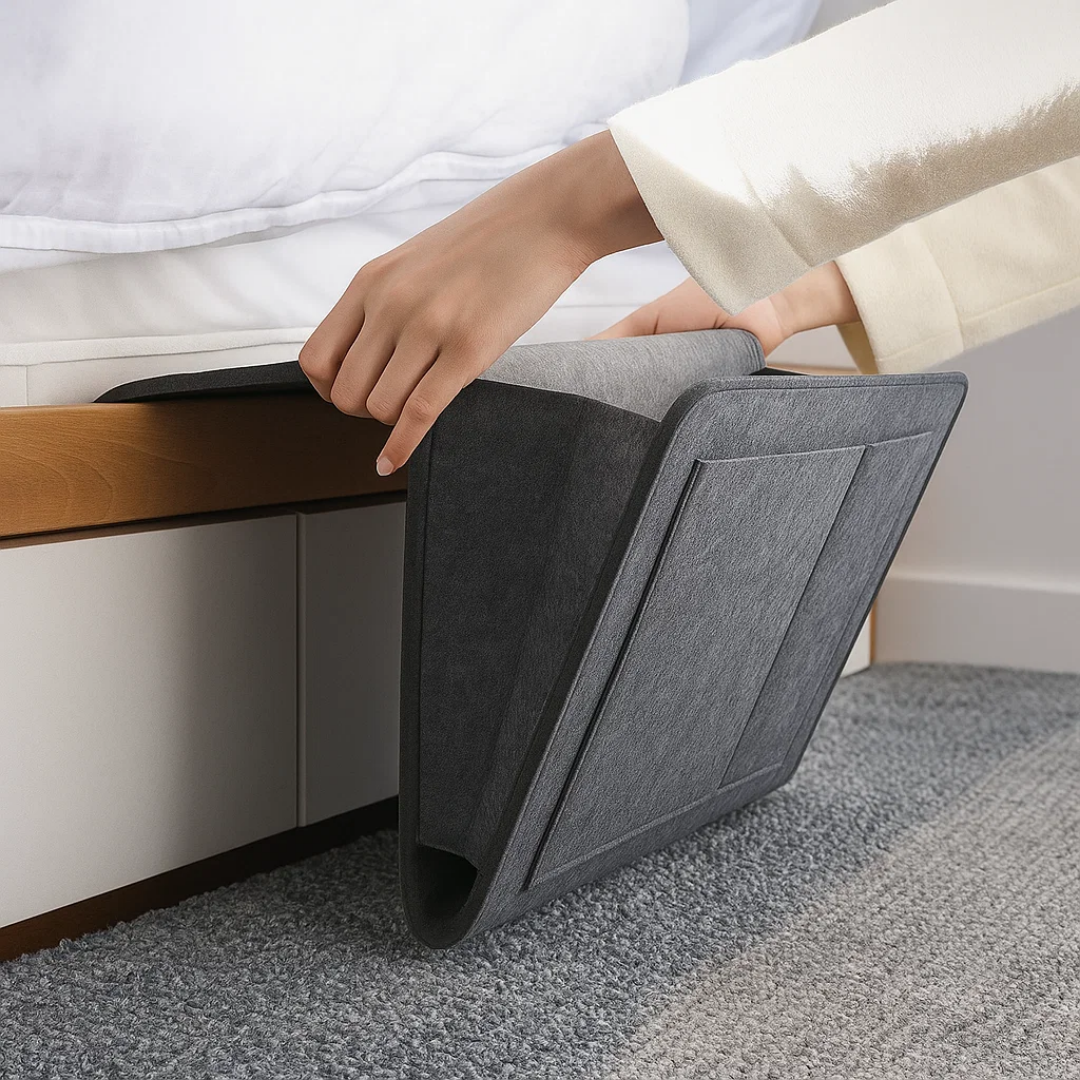 Essentials Within Reach – Tykk Filtdurabelt Materiale – Spar Plass Hold Orden & Nyt Nattkomfort Skanto