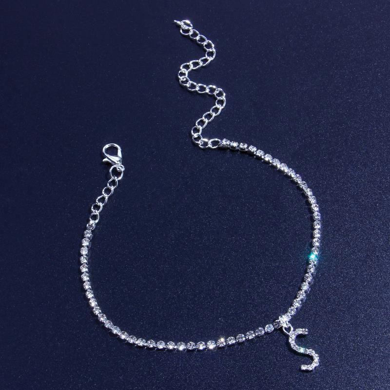 Skanto | Rhinestone Buchstav Ankelbånd