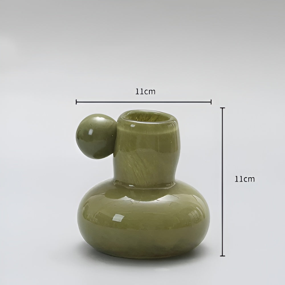 Skanto | Celestial Nordisk Glass Lysestake