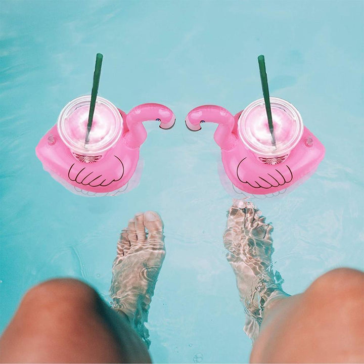 Skanto | Oppblåsbar Flamingo Svømme Ring