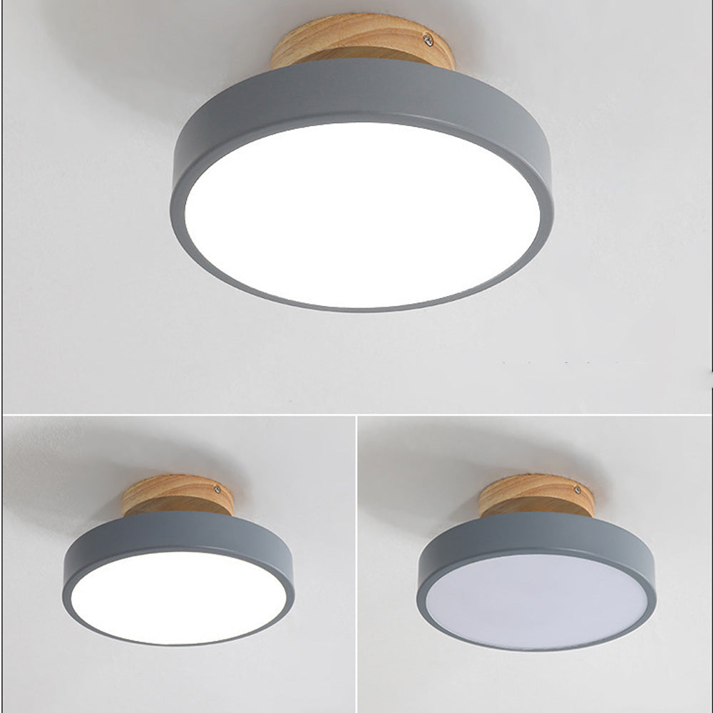 Skanto | LED Taklampe Tre Flush Montering Fixture