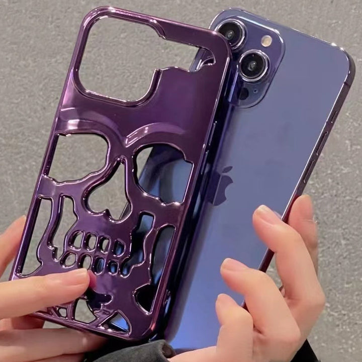 Skanto | Plated Skull Deksel For iPhone
