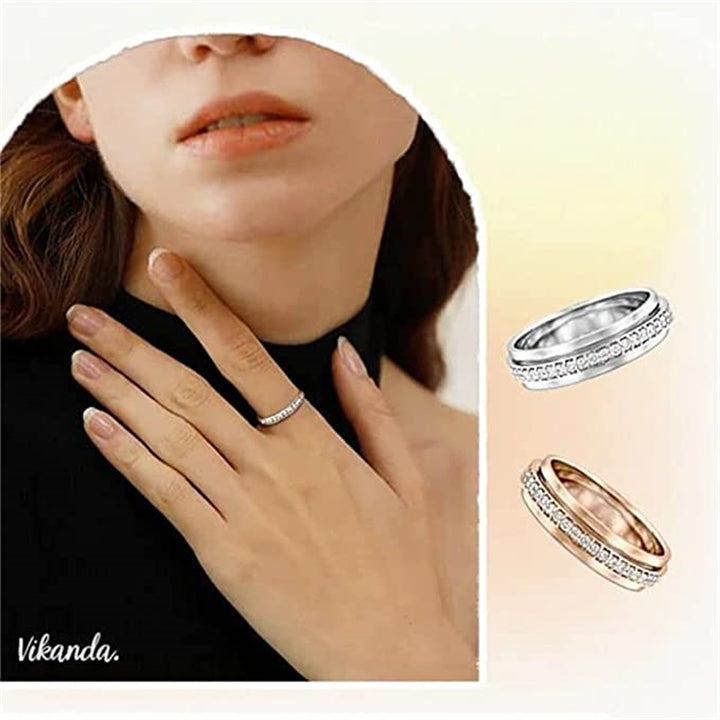 Skanto | Termogen moissanite roterende ring