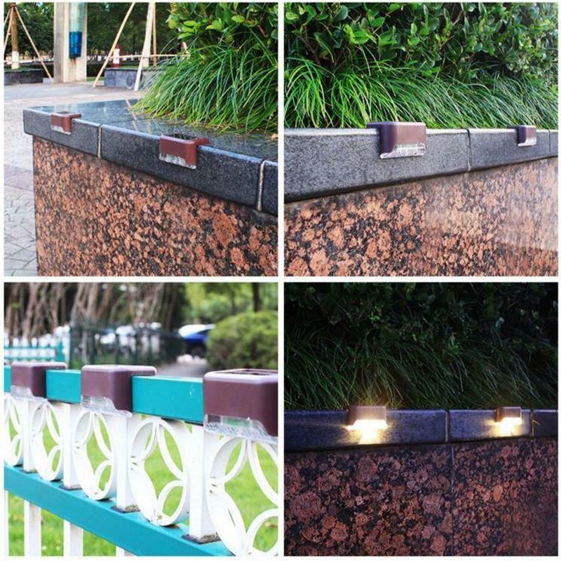 Skanto | Solar utendørs trappebelysning (4PCS)