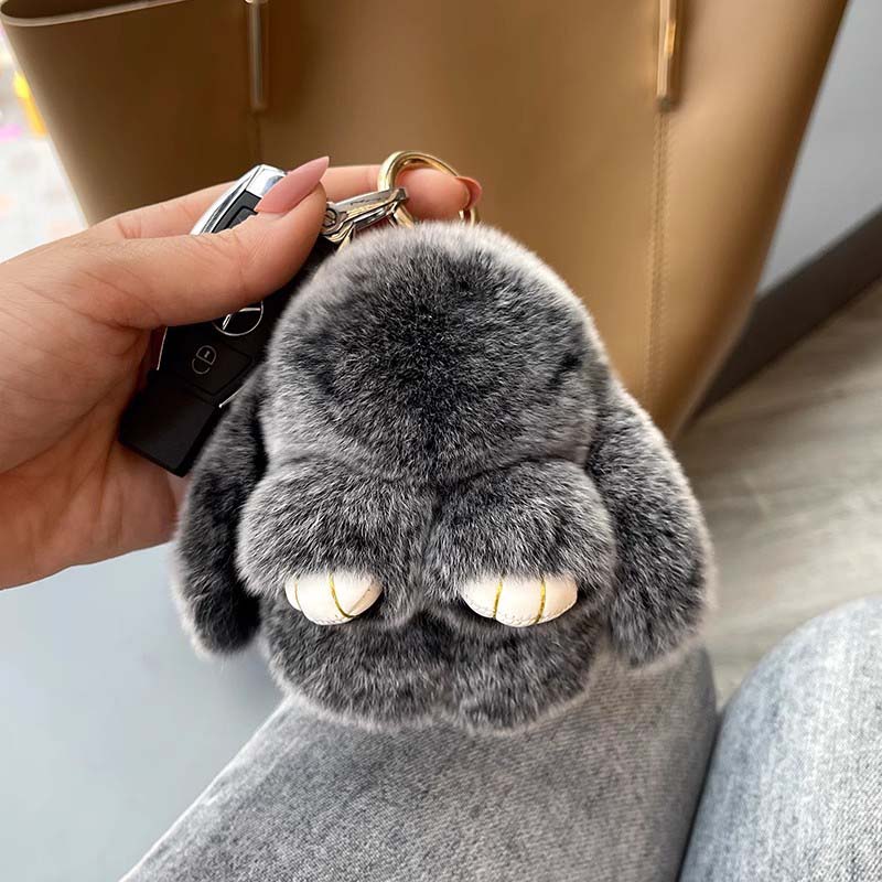 Håndlagde myke Bunny PomPom Charms (Boksedisjon) | Skanto