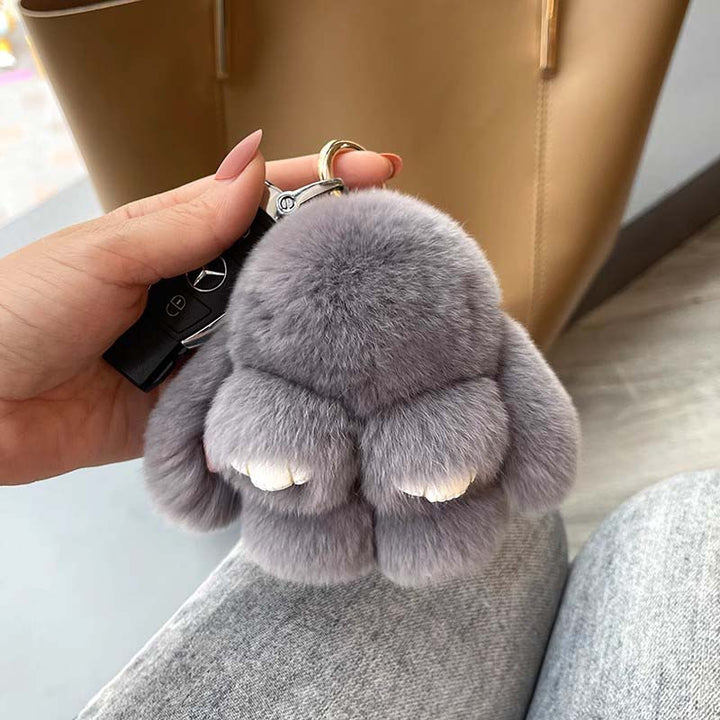 Håndlagde myke Bunny PomPom Charms (Boksedisjon) | Skanto