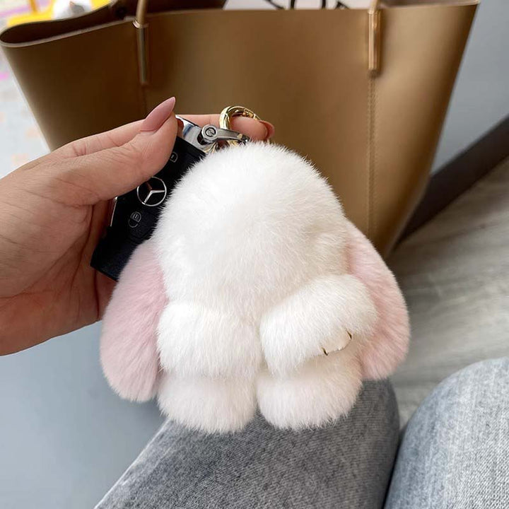 Håndlagde myke Bunny PomPom Charms (Boksedisjon) | Skanto