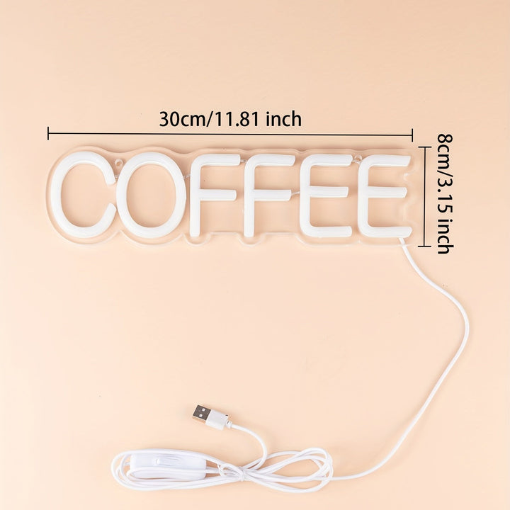 Skanto | Stilig LED Neonlys Kaffe