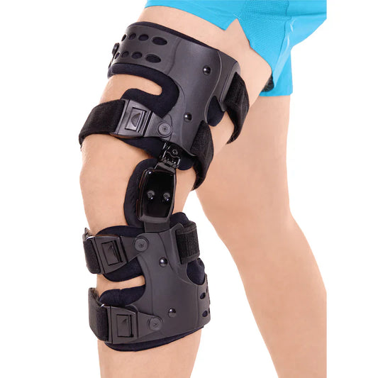 Norvo | Osteoartritt Lindring Knestøtte | Medial og Lateral OA Støtte for Bein-på-Bein Artritt Smerte