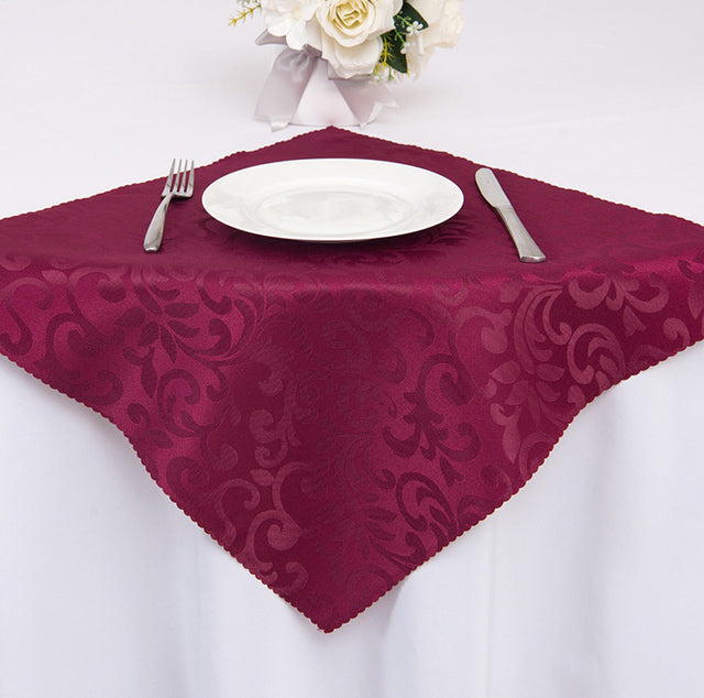 10stk Polyester Jacquard Bordduk Servietter Håndklær | Skanto
