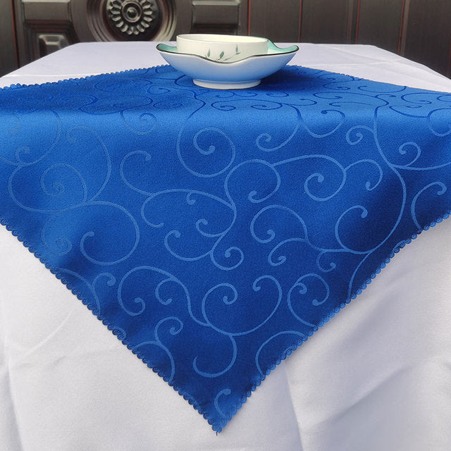 10stk Polyester Jacquard Bordduk Servietter Håndklær | Skanto