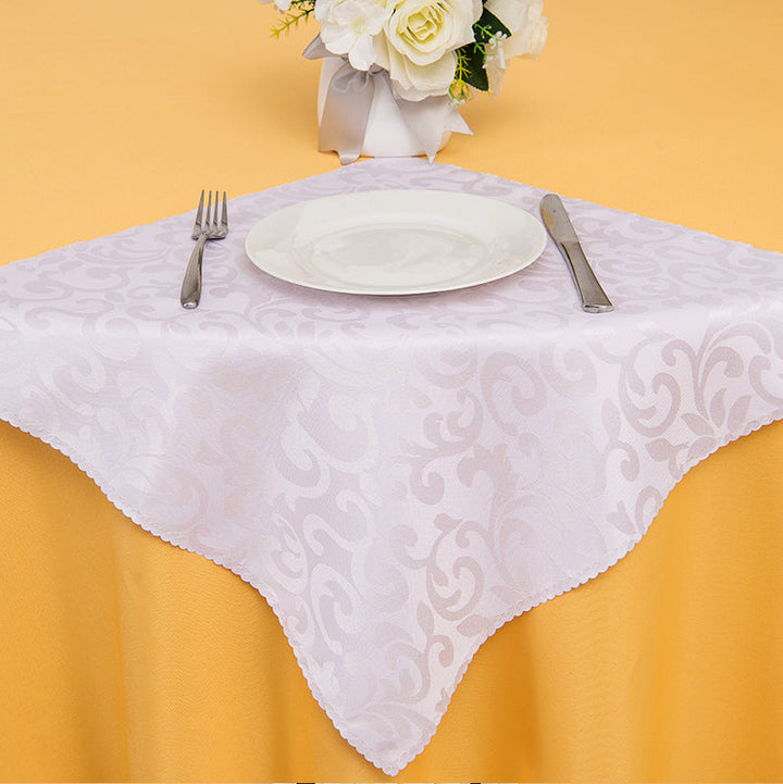 10stk Polyester Jacquard Bordduk Servietter Håndklær | Skanto