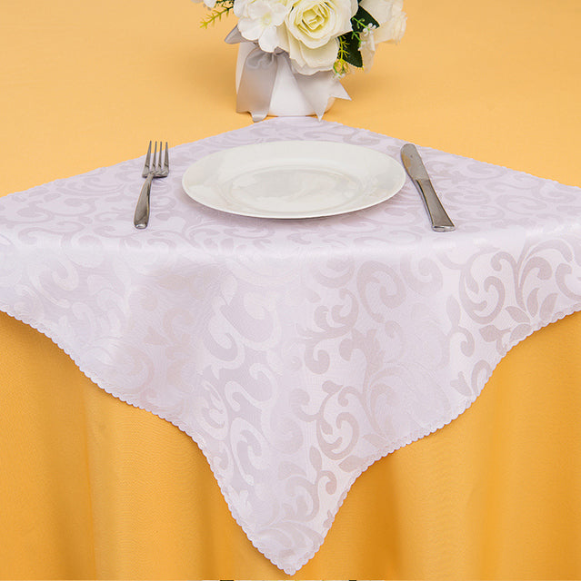 10stk Polyester Jacquard Bordduk Servietter Håndklær | Skanto