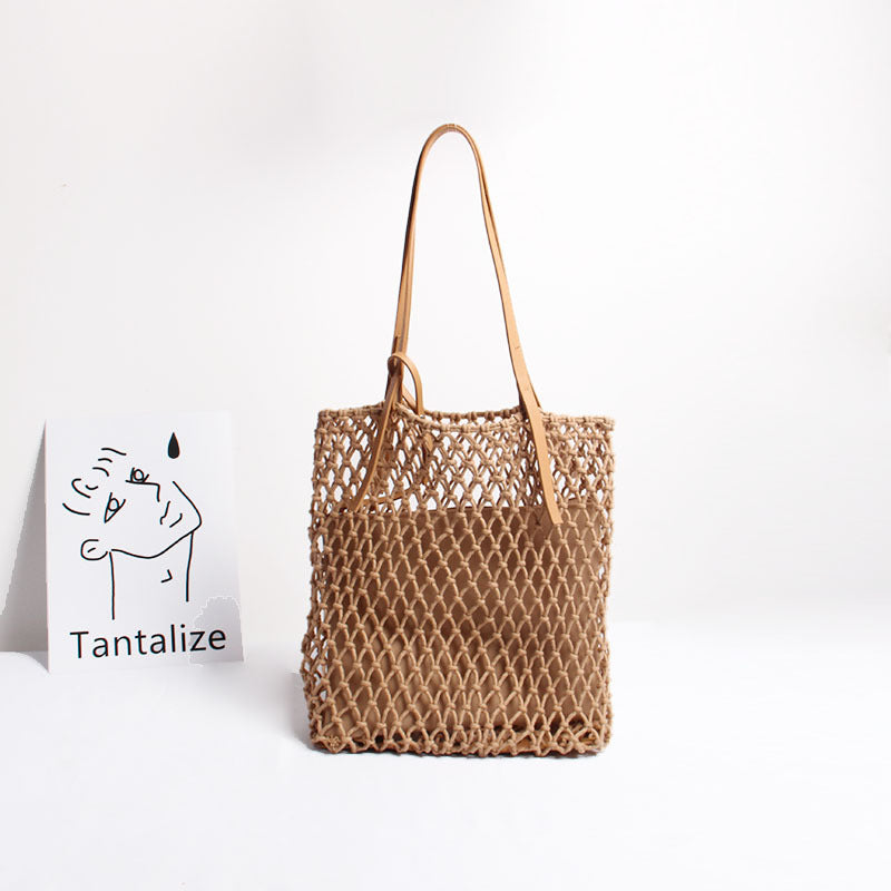 Handmade Macrame Tote Bag Skanto