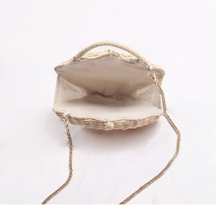 Handmade beach bag with organic design Skanto