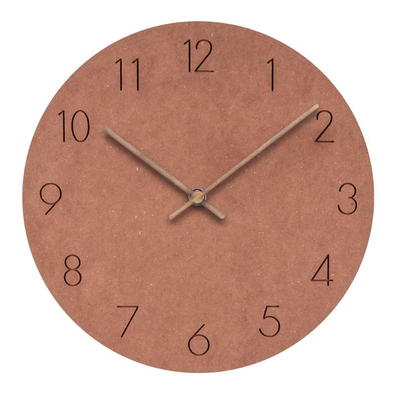 Skanto | Minimalistisk Nordisk T kreative dekorasjon - Stille Klokke 29 cm