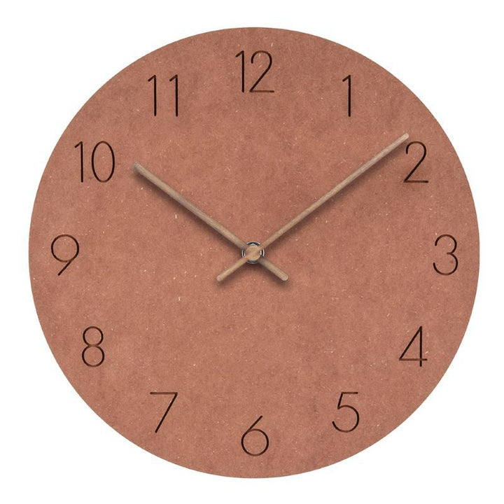 Skanto | Minimalistisk Nordisk T kreative dekorasjon - Stille Klokke 29 cm
