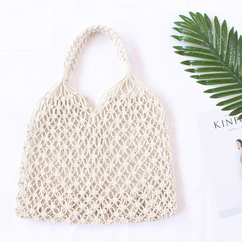 Heklet crossbody-veske Skanto