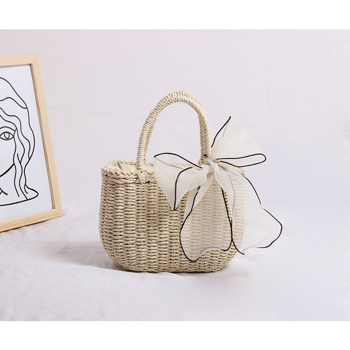 Handmade Rattan Bag with Refined Details Skanto
