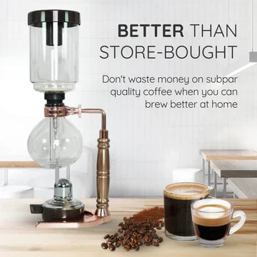 Skanto | Japansk Syphon Kaffe Maskin